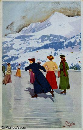 Skating Rink In Montana — Carlo Pellegrini