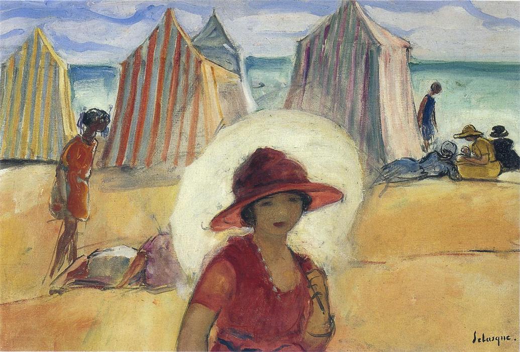 A Girl By The Sea — Henri Lebasque
