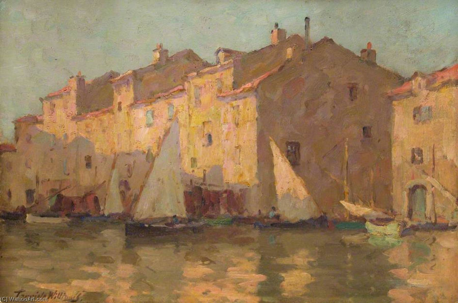 A Canal, Martigues, Provence, France — Terrick John Williams