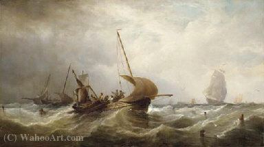Fishing In The Channel — John James Wilson