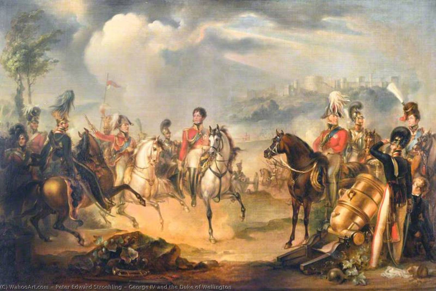 George Iv And The Duke Of Wellington — Peter Edward Stroehling