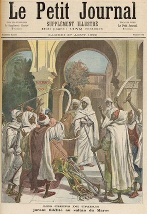 The Tribal Chiefs Swearing Fidelity To The Sultan Of Marocco — Henri Meyer