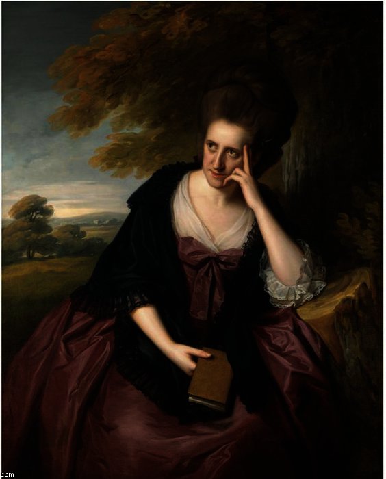 Portrait Of Elizabeth Southwell — Sir Nathaniel Dance Holland