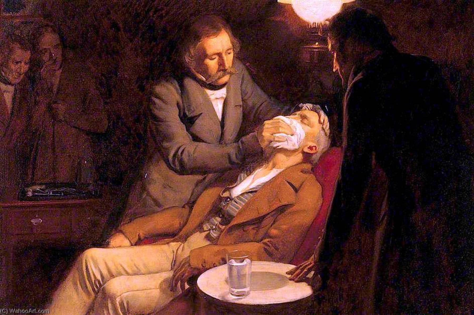The First Use Of Ether In Dental Surgery, 1846 — Ernest Board