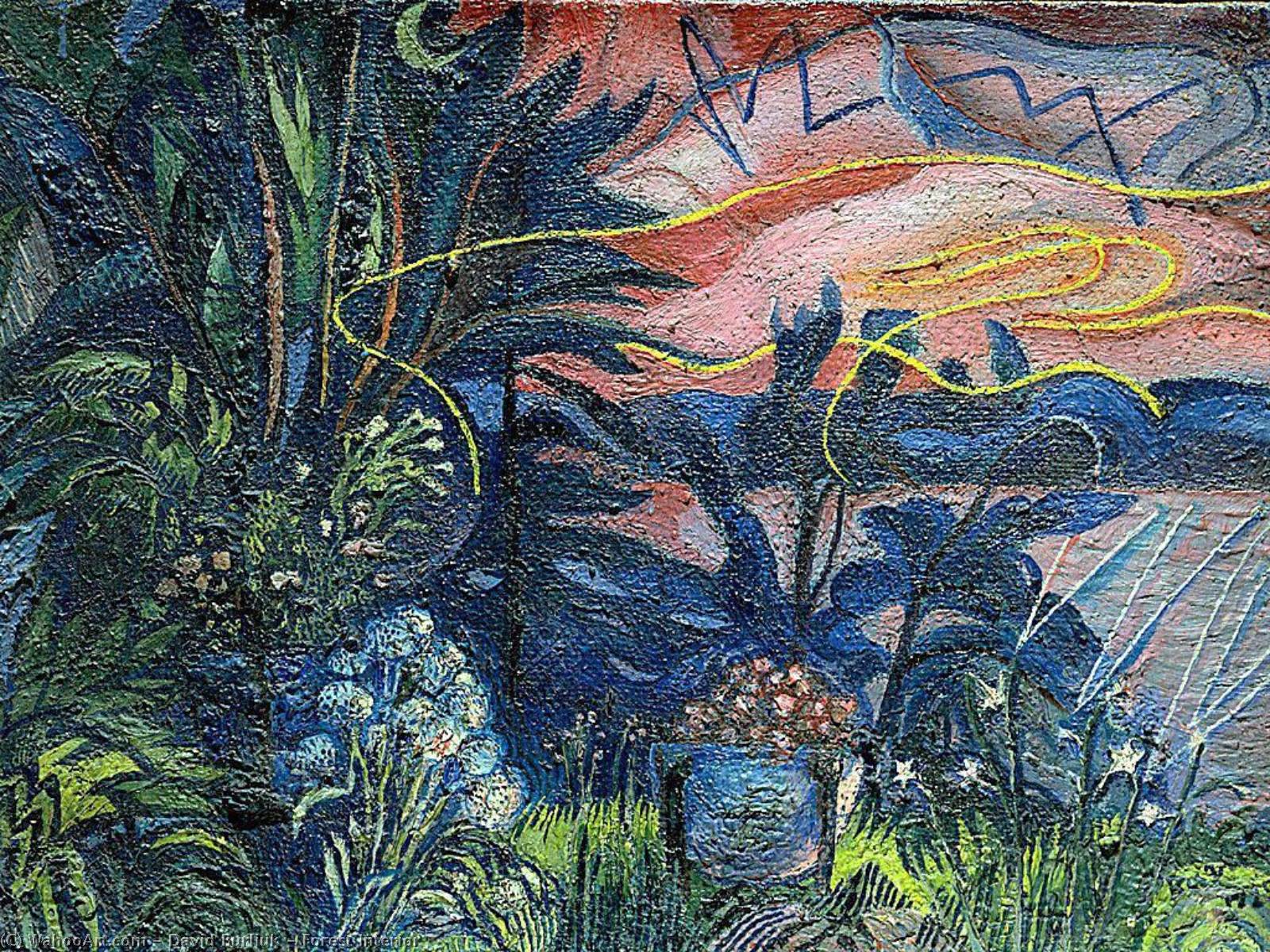 Forest Interior — Давид Бурлюк