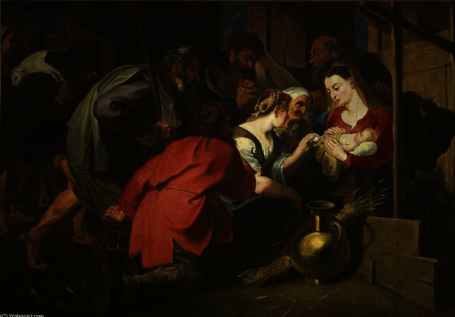 Adoration Of The Shepherds — Sir Anthony Van Dyck