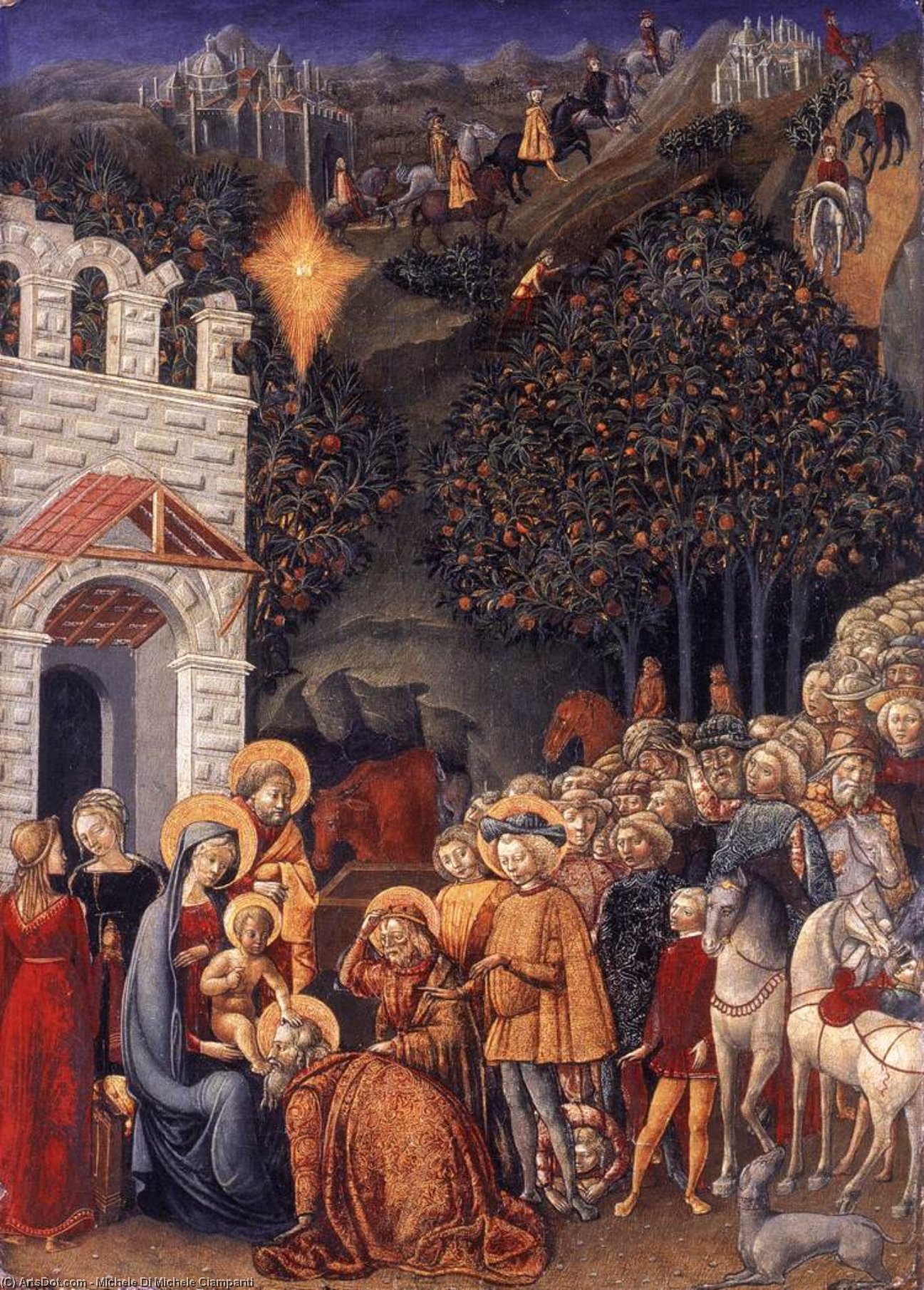 Adoration Of The Magi — Michele Di Michele Ciampanti