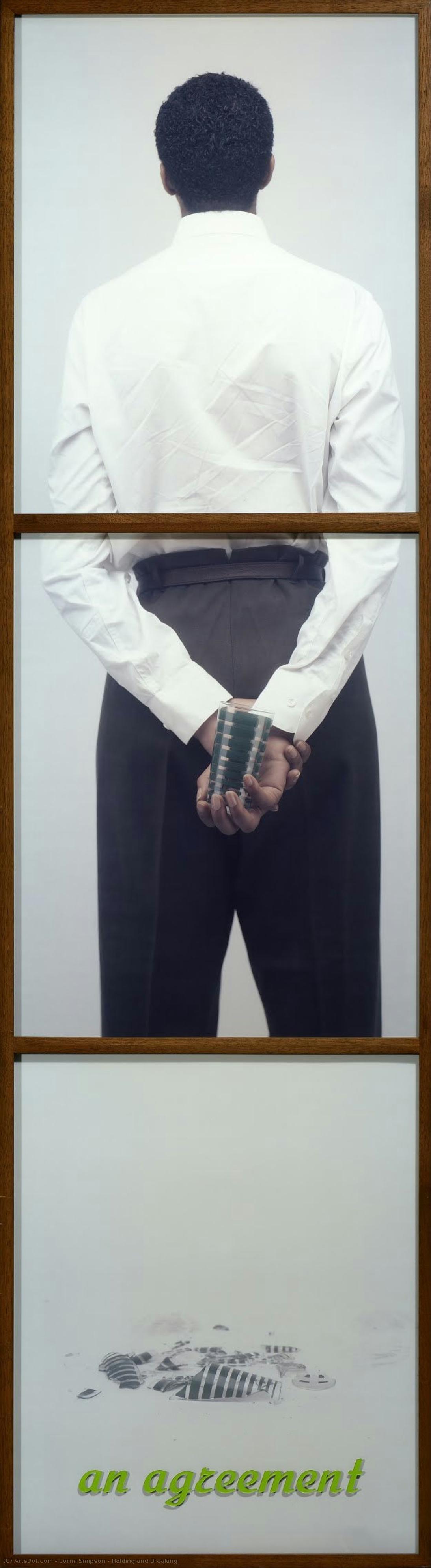Holding And Breaking — Lorna Simpson