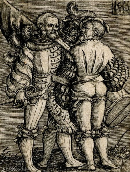 Binki Soldiers With The Flag And Drum — Jacob Binck