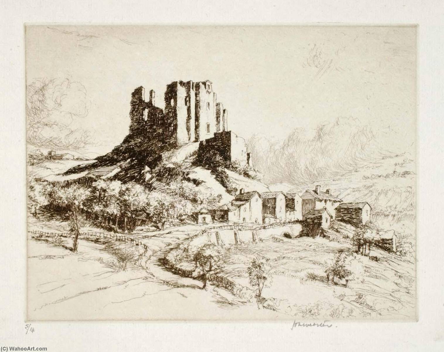 St. Julien D'arpaon, France — Herman Armour Webster
