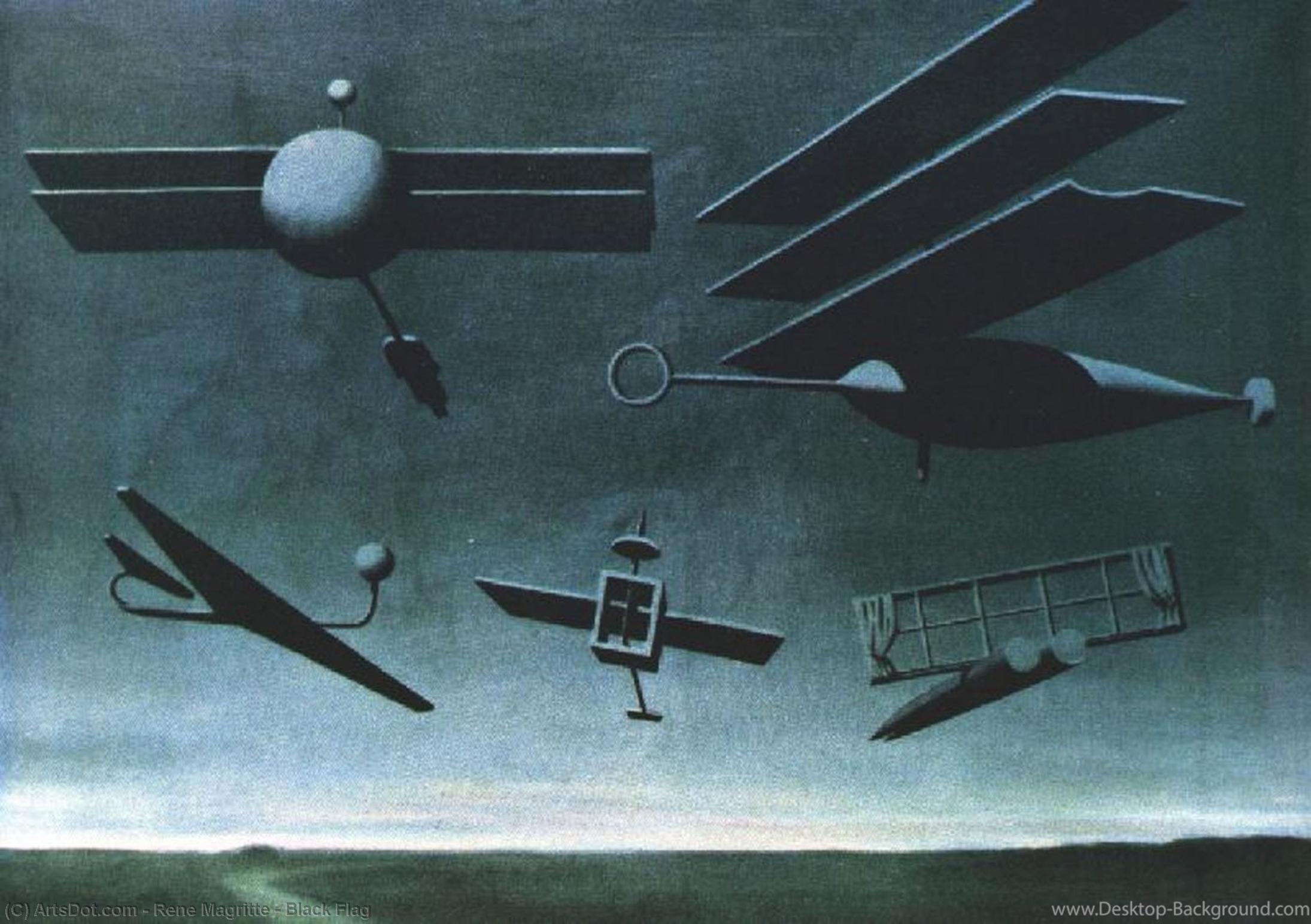 Schwarne Flagge — René Magritte