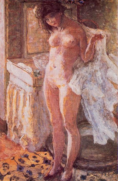 Dans Le Cabinet De Toilette (aka In The Bathroom) — Pierre Bonnard