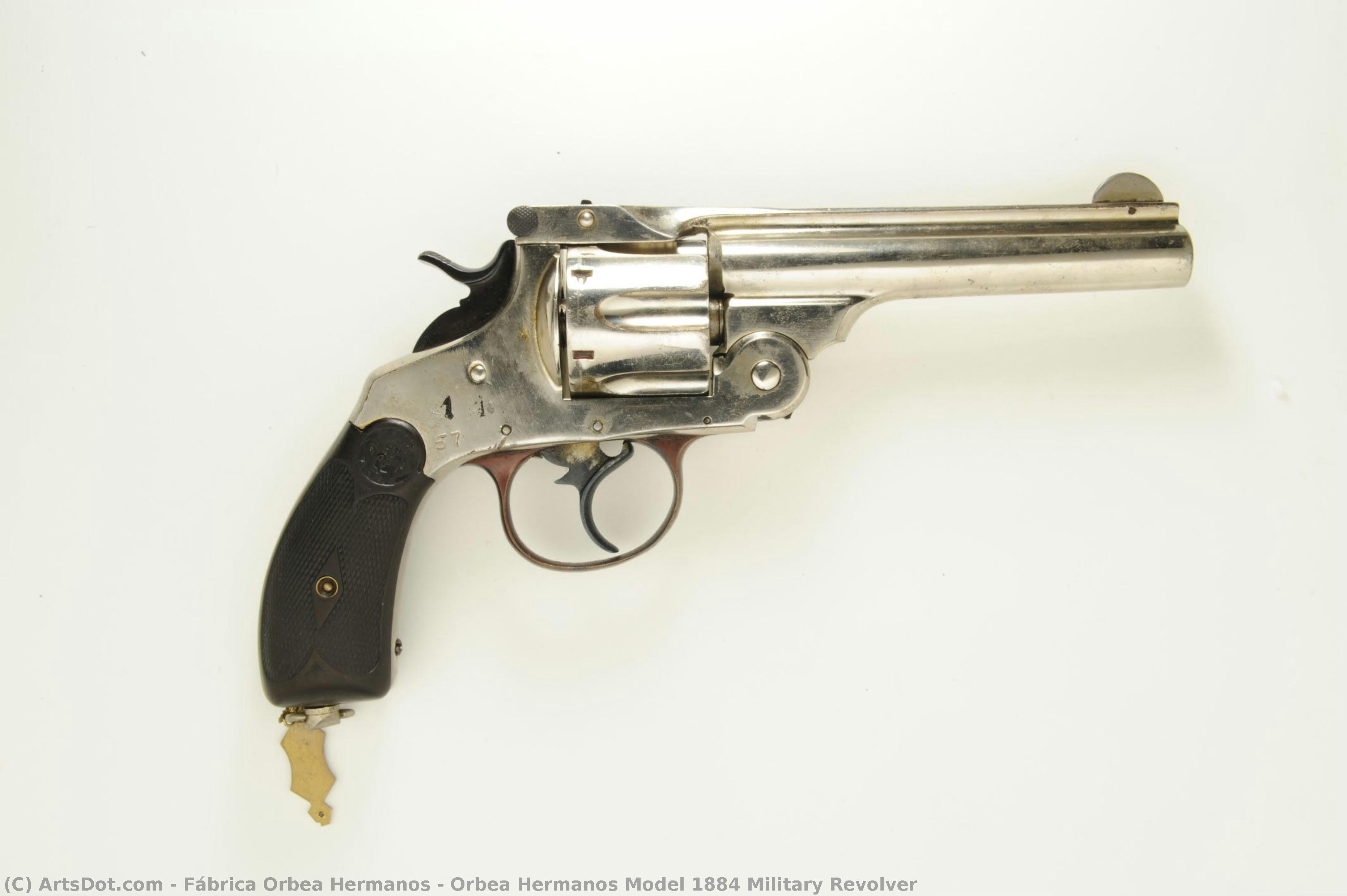 Orbea Hermanos Model 1884 Military Revolver — Fábrica Orbea Hermanos
