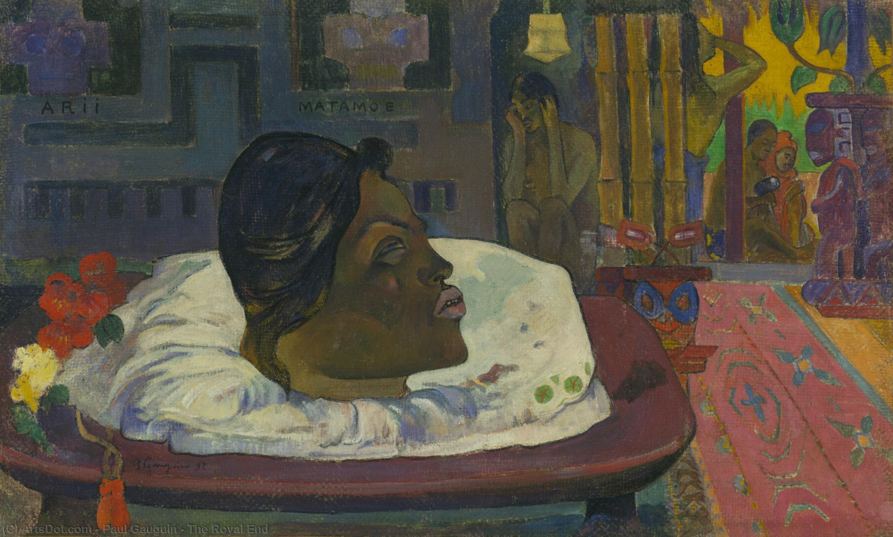 The Royal End — Eugène Henri Paul Gauguin