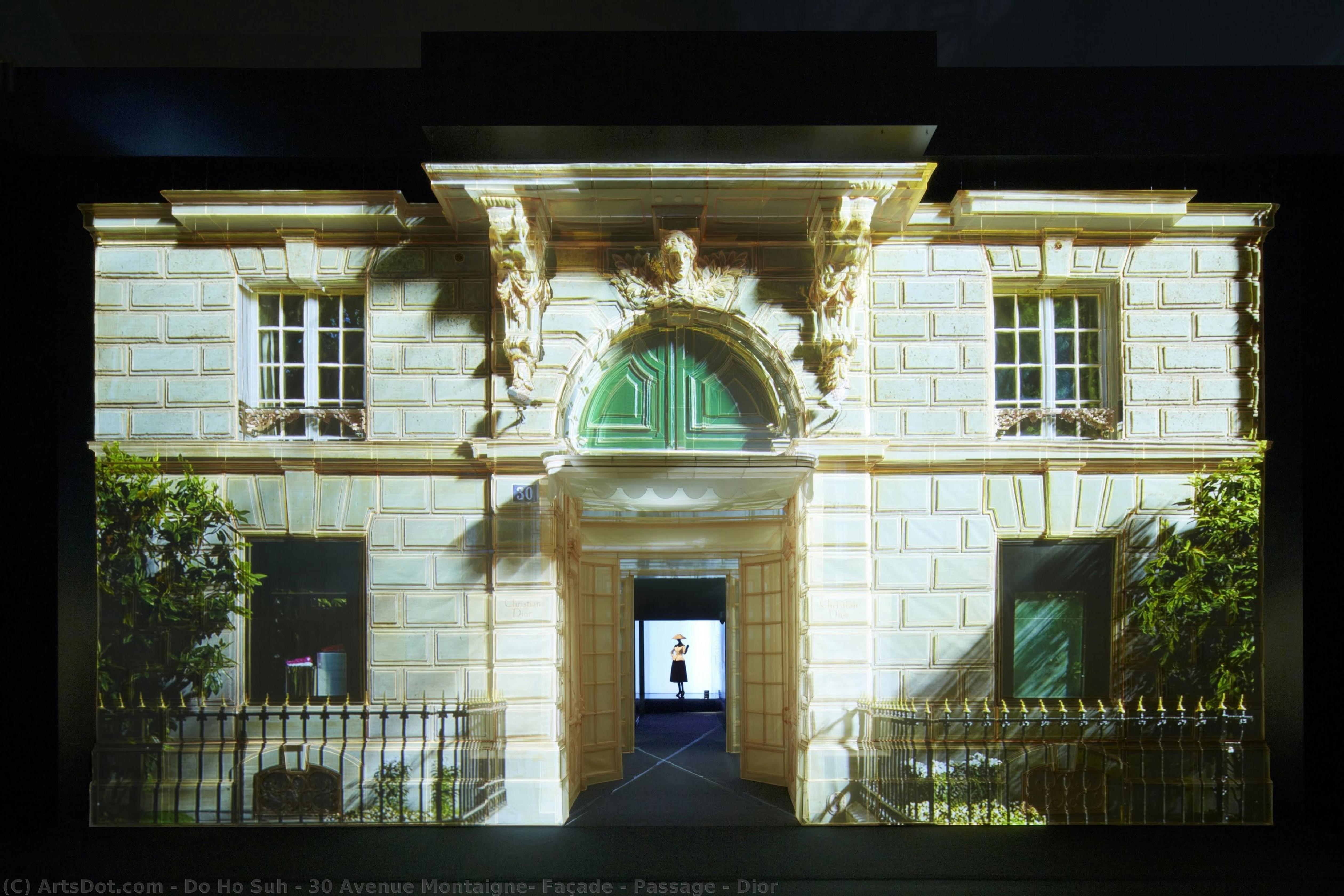30 Avenue Montaigne: Façade + Passage + Dior — Do Ho Suh