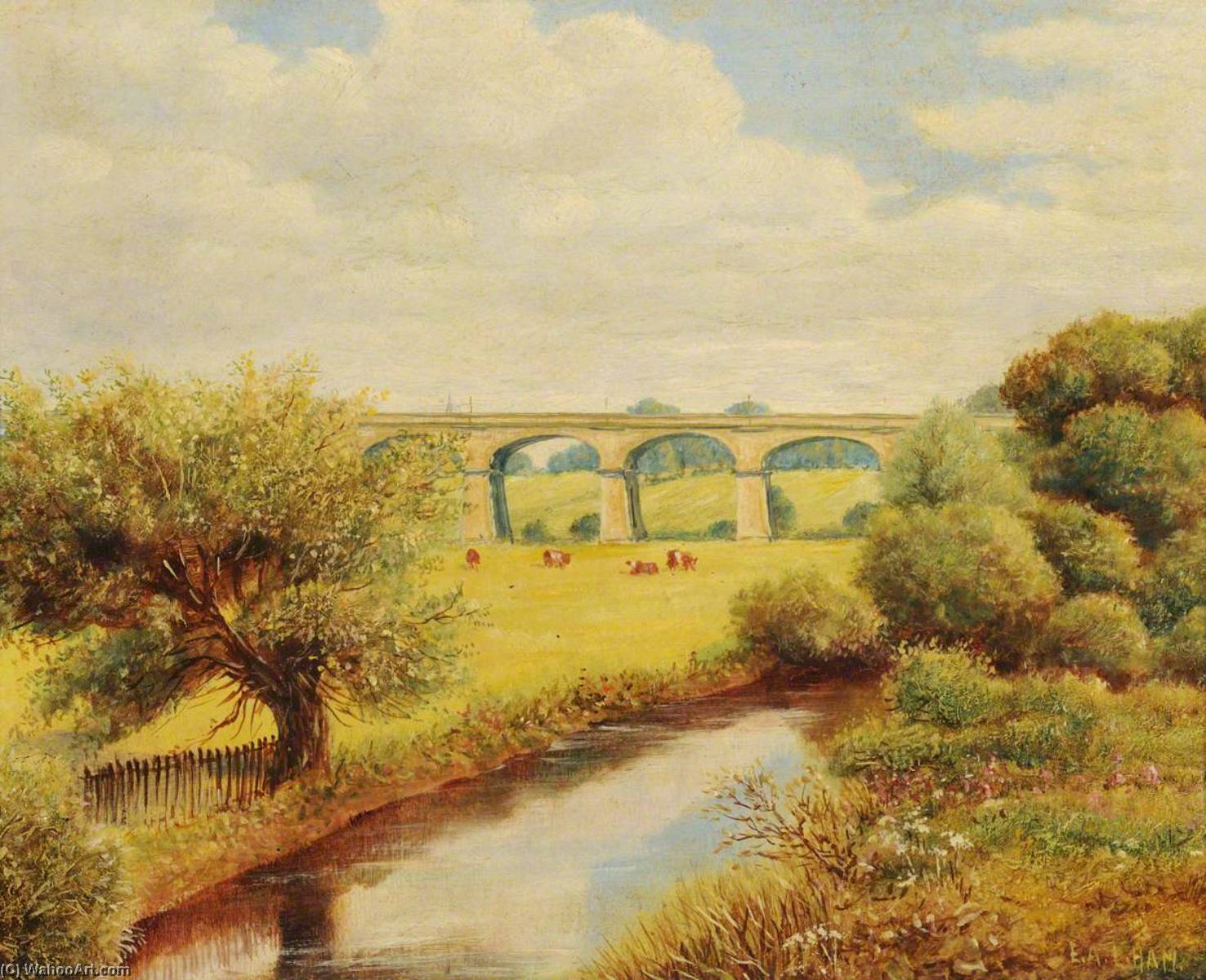 The Wharncliffe Viaduct — Эрнест А. Л. Хэм