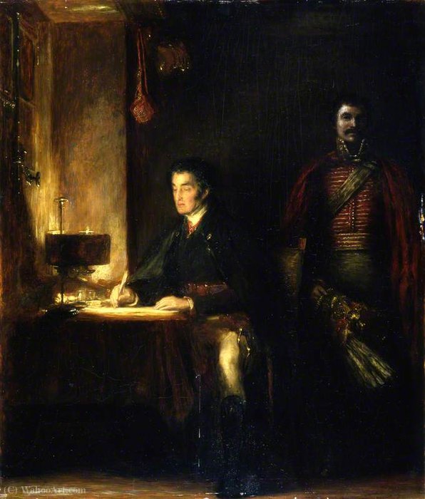 The Duke Of Wellington Writing Dispatches — Sir David Wilkie