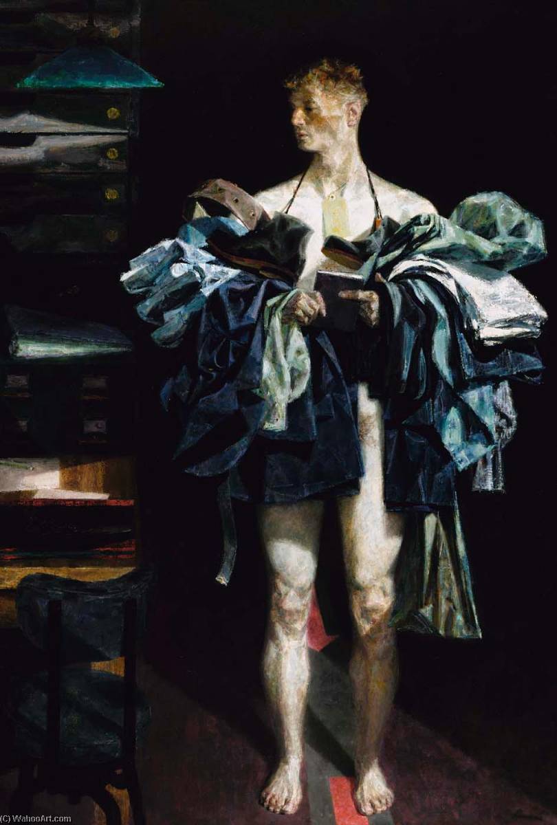 The Naked Man — Joseph Hirsch