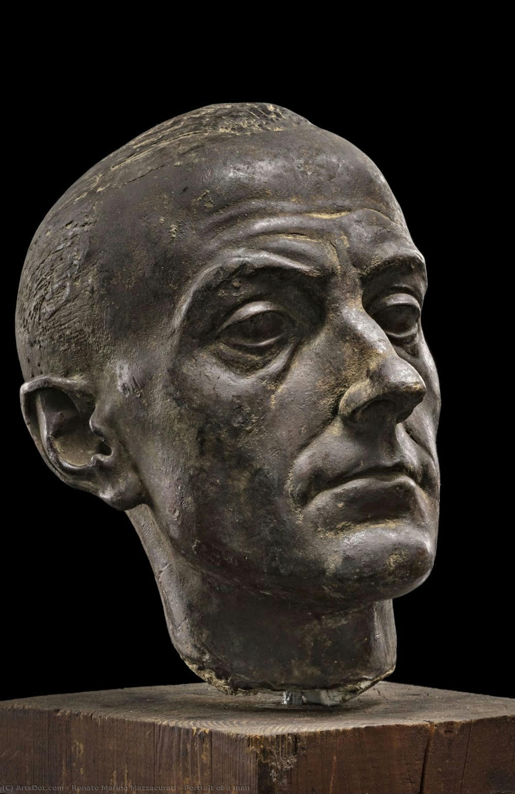 Portrait Of A Man — Renato Marino Mazzacurati