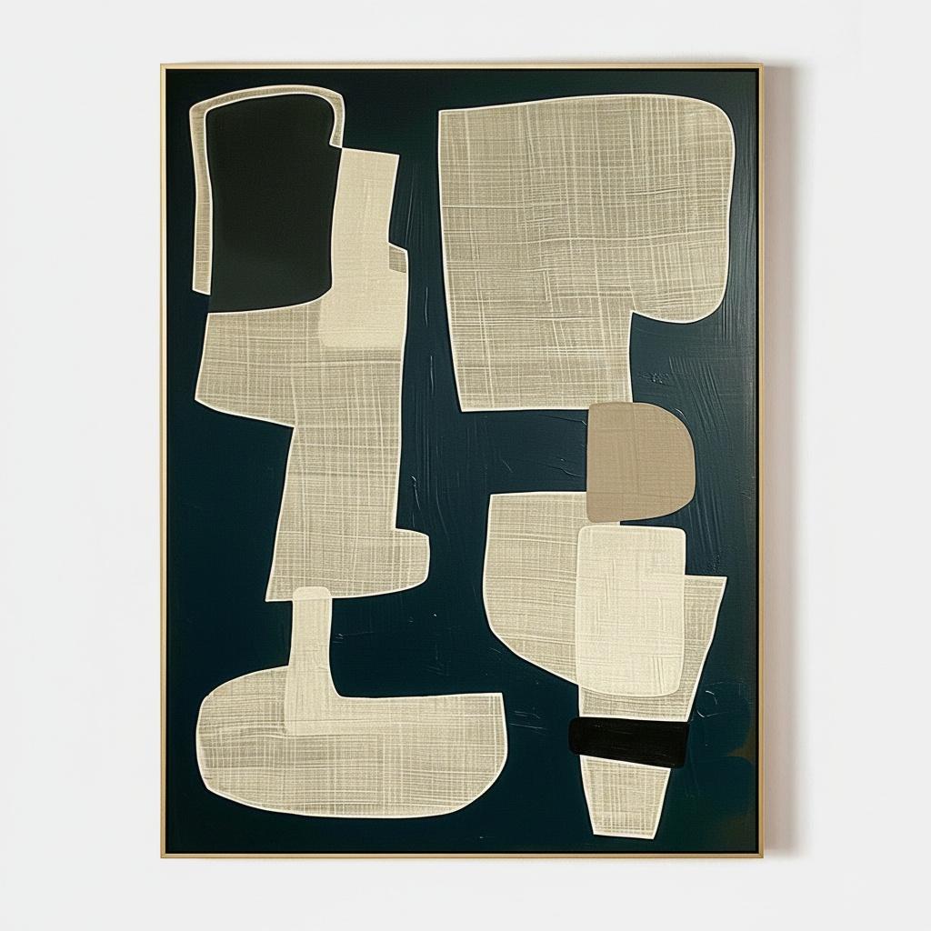 Monolithic Silence: An Eternal Composition Of Interlocking Shadows And Luminous Forms — Laurent Fabre