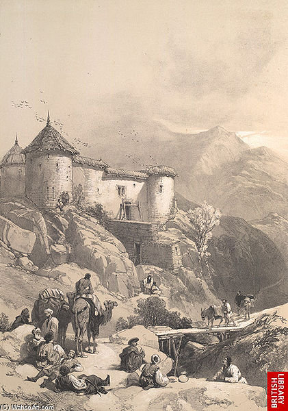 The Hill Fort Of Maharaja Gulab Singh — James Duffield Harding