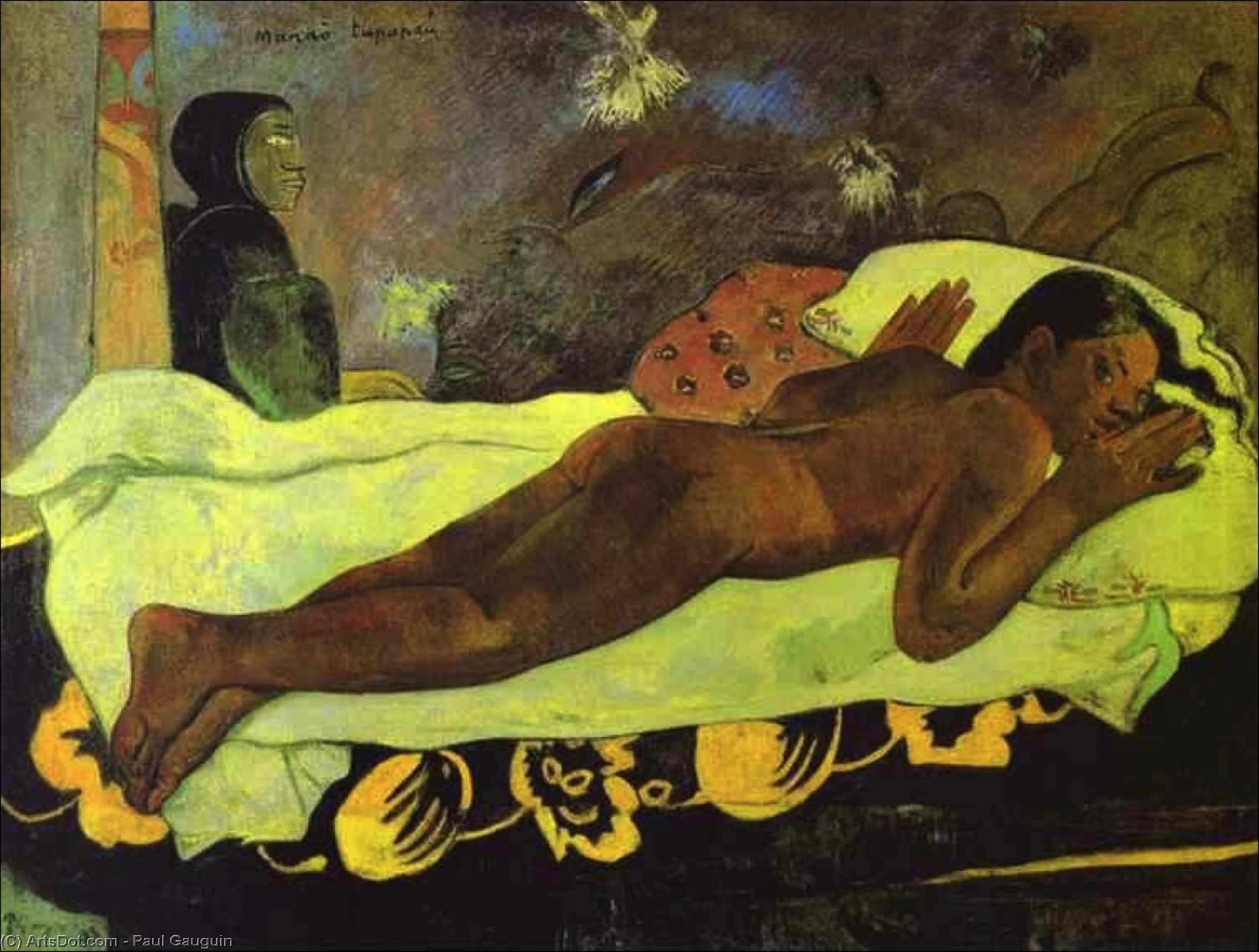 Manao Tupapa'u (der Geist Der Toten Wacht) — Eugène Henri Paul Gauguin