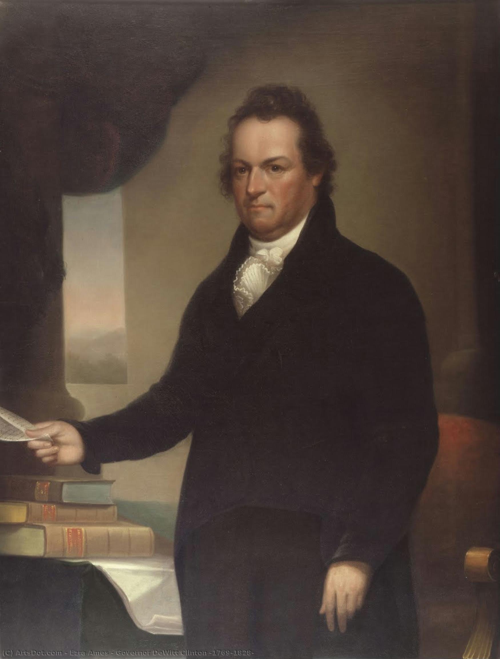 Governor Dewitt Clinton (1769-1828) — Ezra Ames
