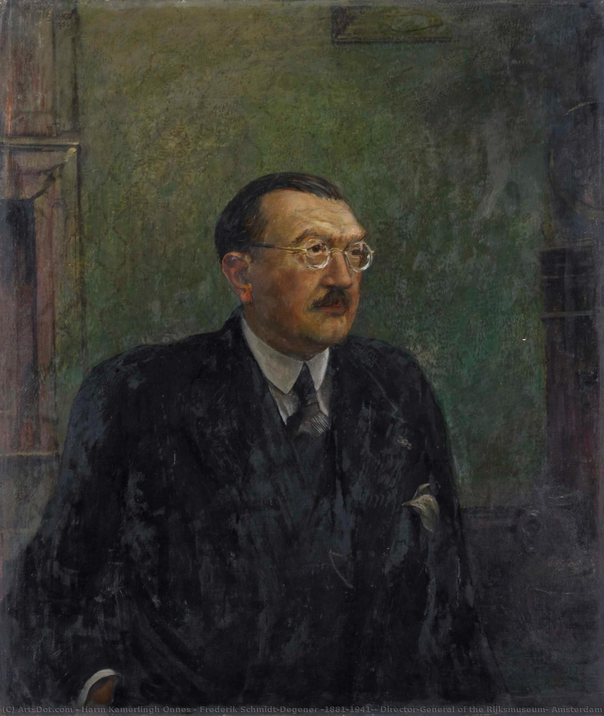 Frederik Schmidt-degener (1881-1941), Director-general Of The Rijksmuseum, Amsterdam (1922-41), Harm Kamerlingh Onnes, 1936 — Harm Kamerlingh Onnes