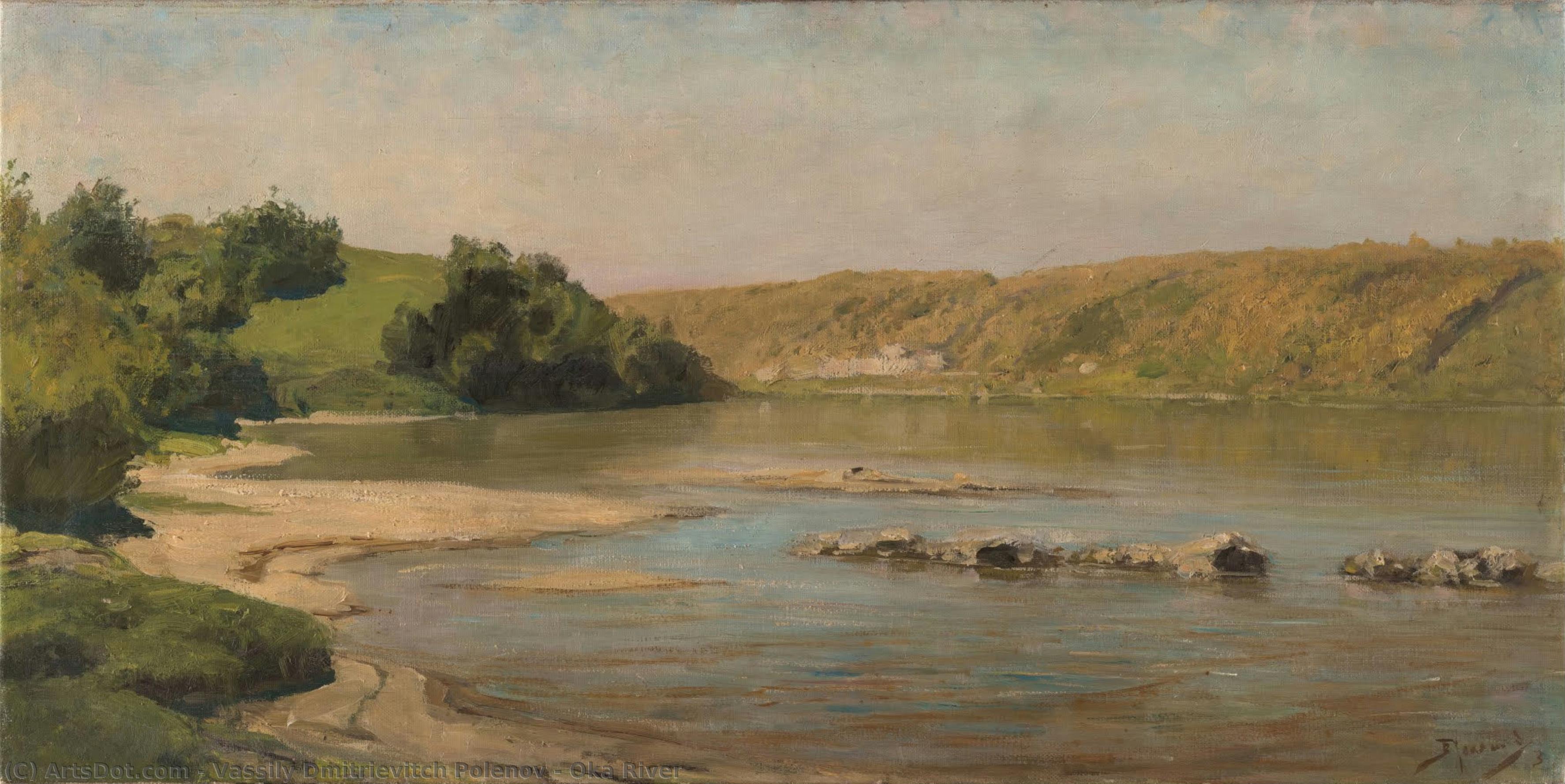 Oka River — Vassily Dmitrievitch Polenov
