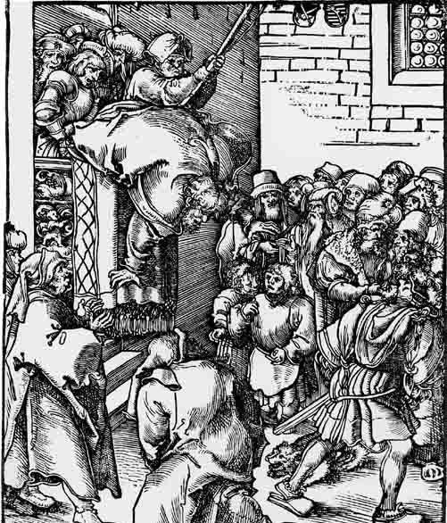The Martyrdom Of St. Jacobus — Lucas Cranach The Elder
