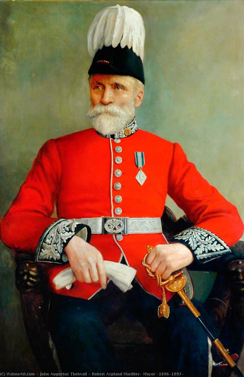 Robert Aspland Marillier, Mayor (1896–1897) — John Augustus Thelwall