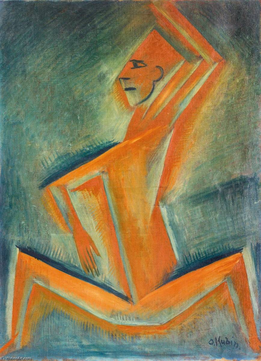 Cubist Figure — Otakar Kubin