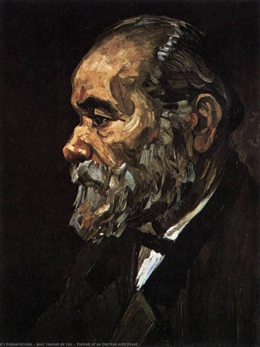 Portrait Of An Old Man With Beard — Joos Vincent De Vos