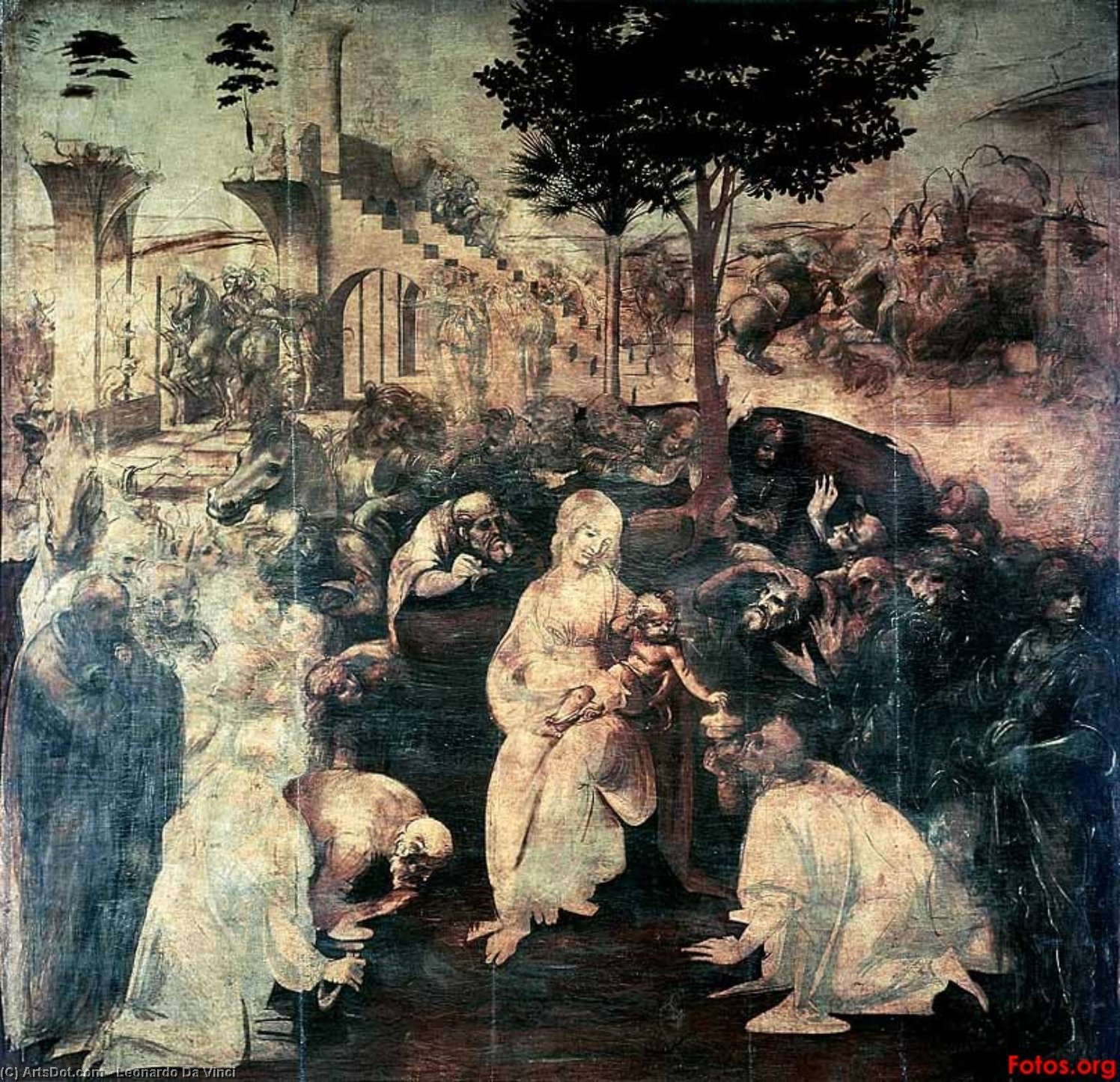 L'adorazione Dei Magi — Leonardo Da Vinci