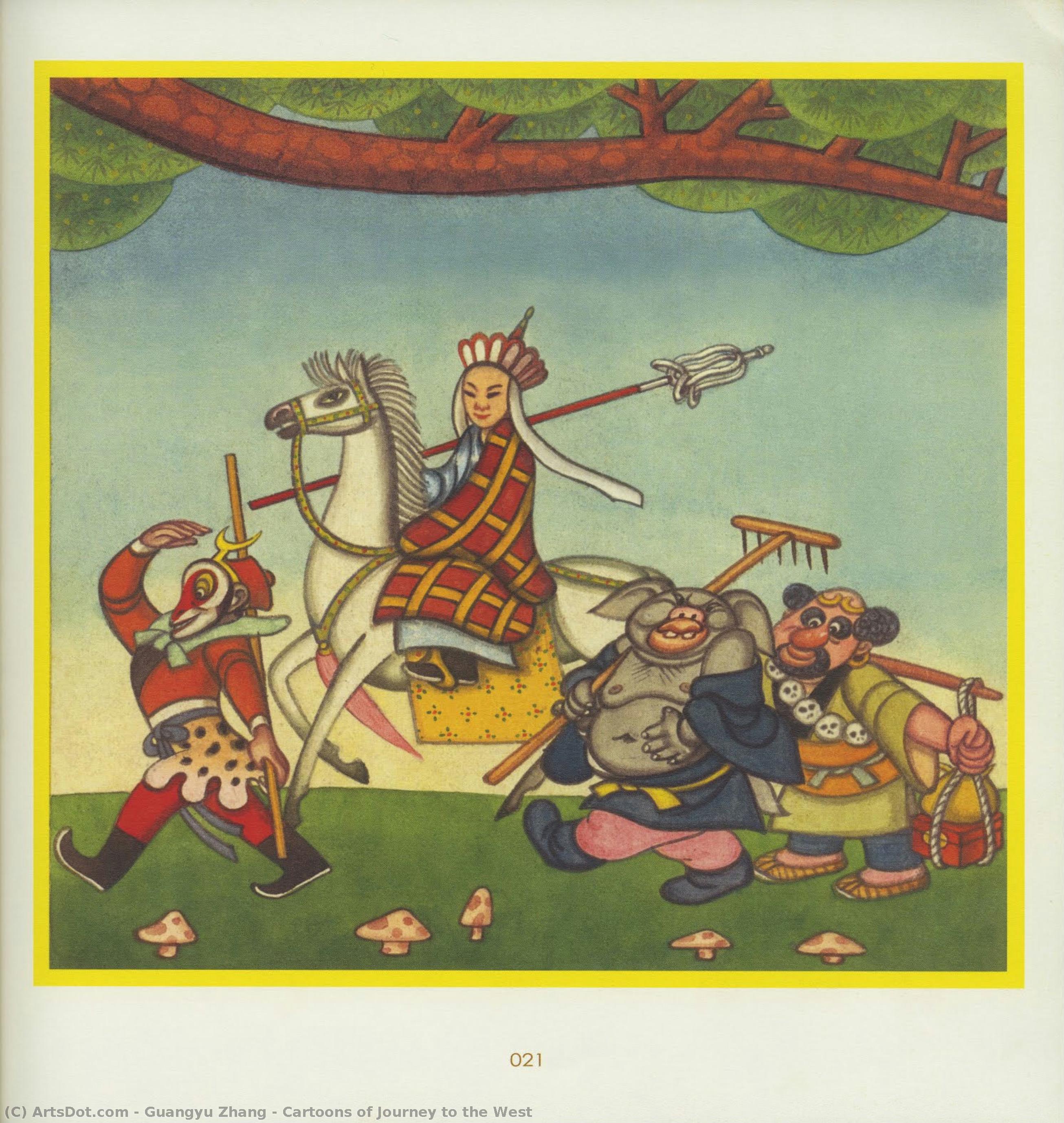 Cartoons Of Journey To The West — Guangyu Zhang