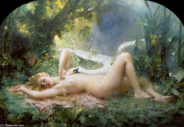 The Triumph Of The Swan — Léon François Comerre