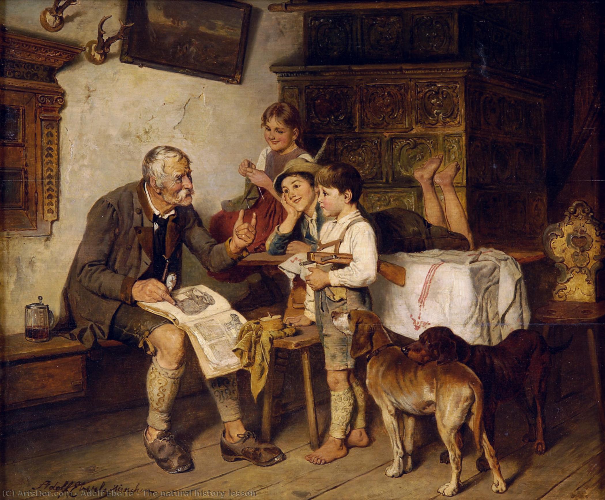 The Natural History Lesson — Adolf Eberle