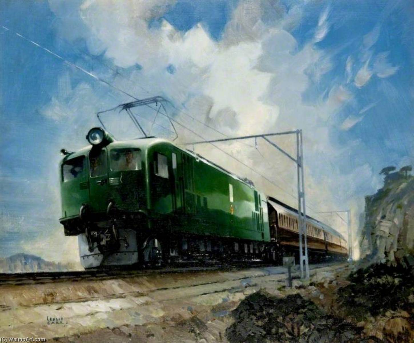 Electric Train — Leslie Carr