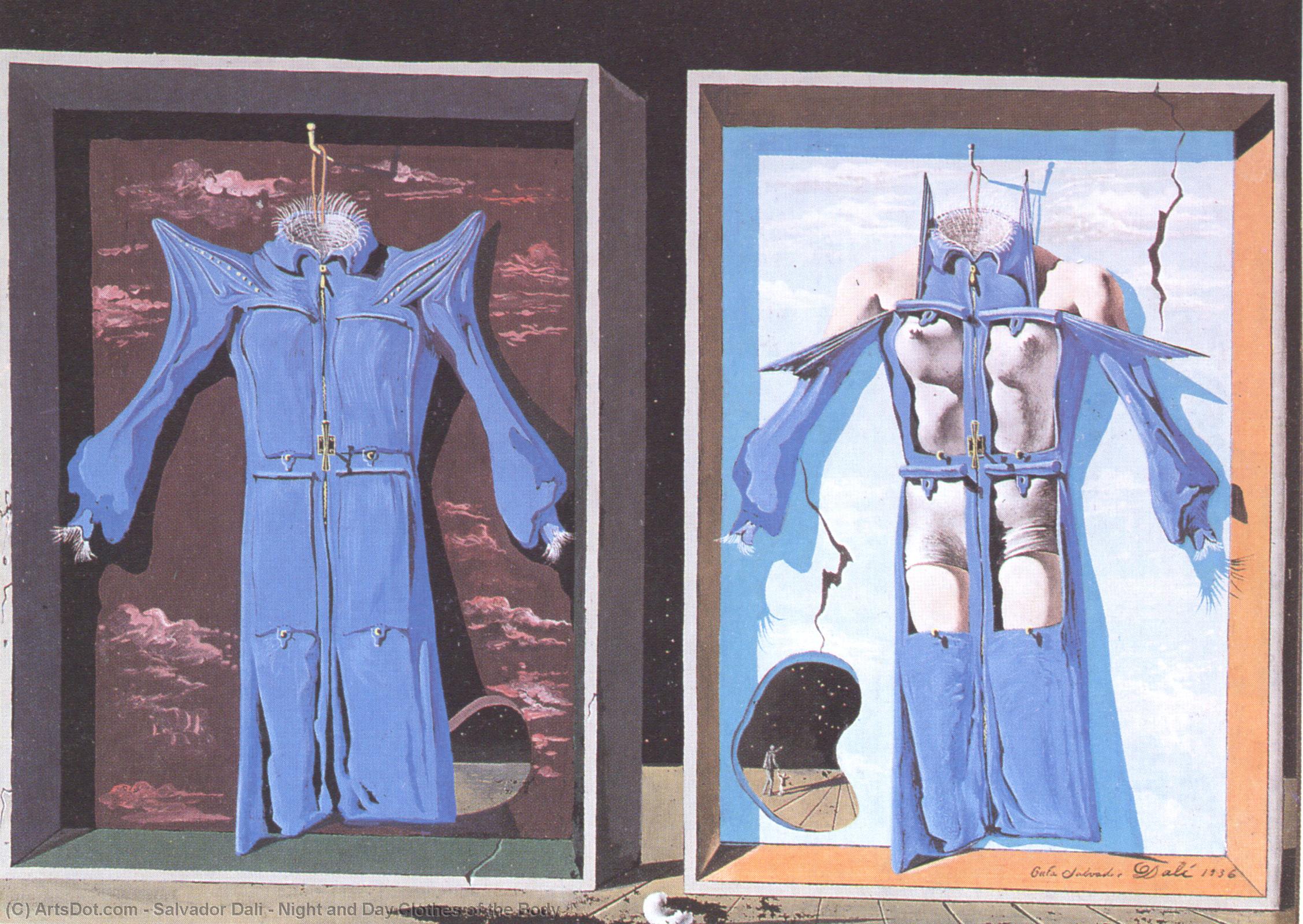 Night And Day Clothes Of The Body — Сальвадор Дали