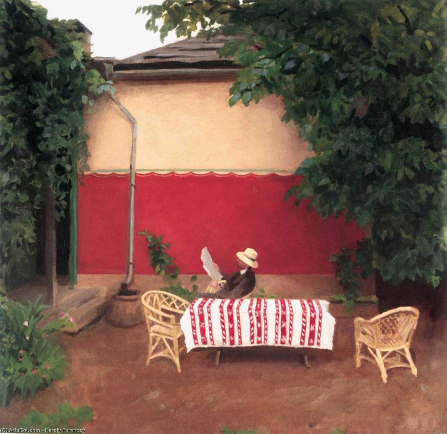 Red Wall — Карољ Ференци