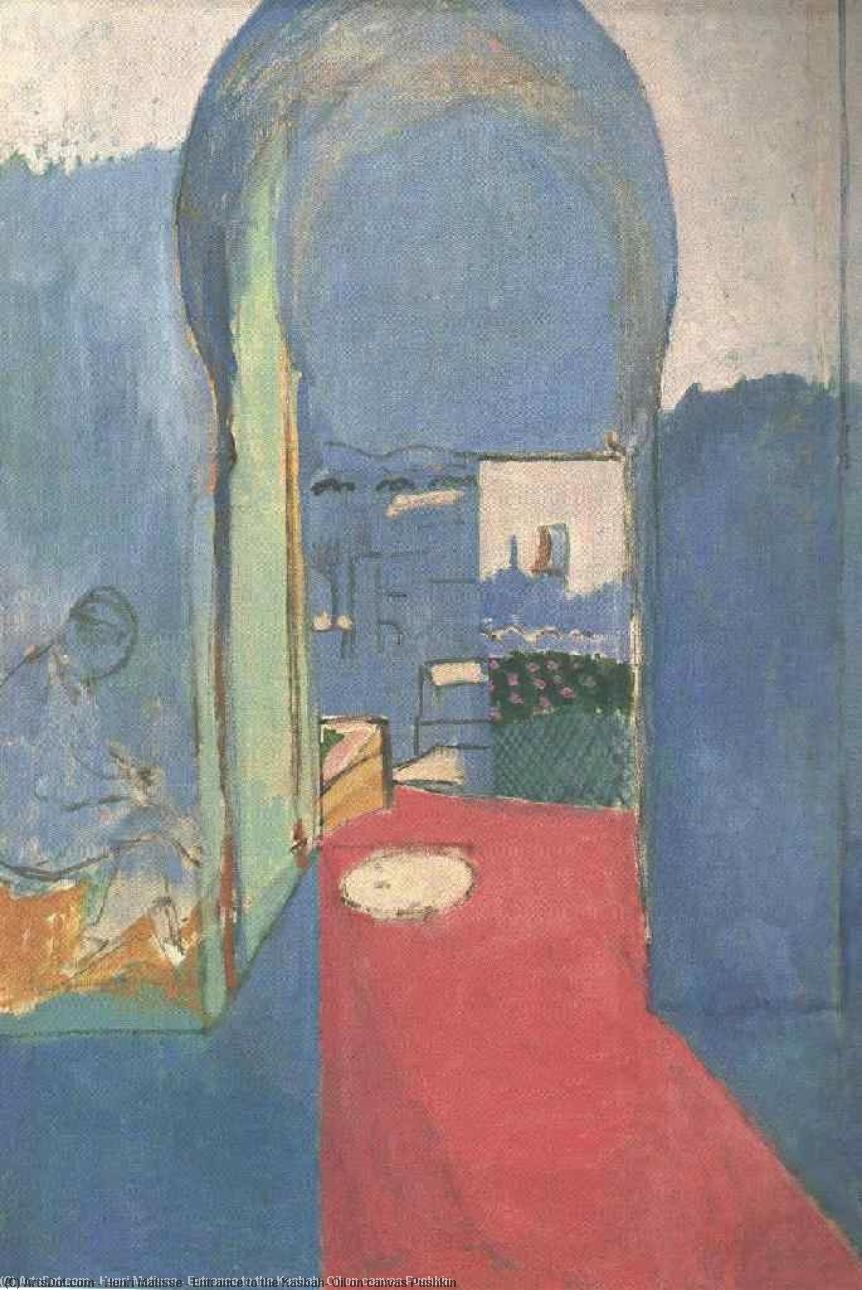 Entrance To The Kasbah, Oil On Canvas Pushkin — マティス