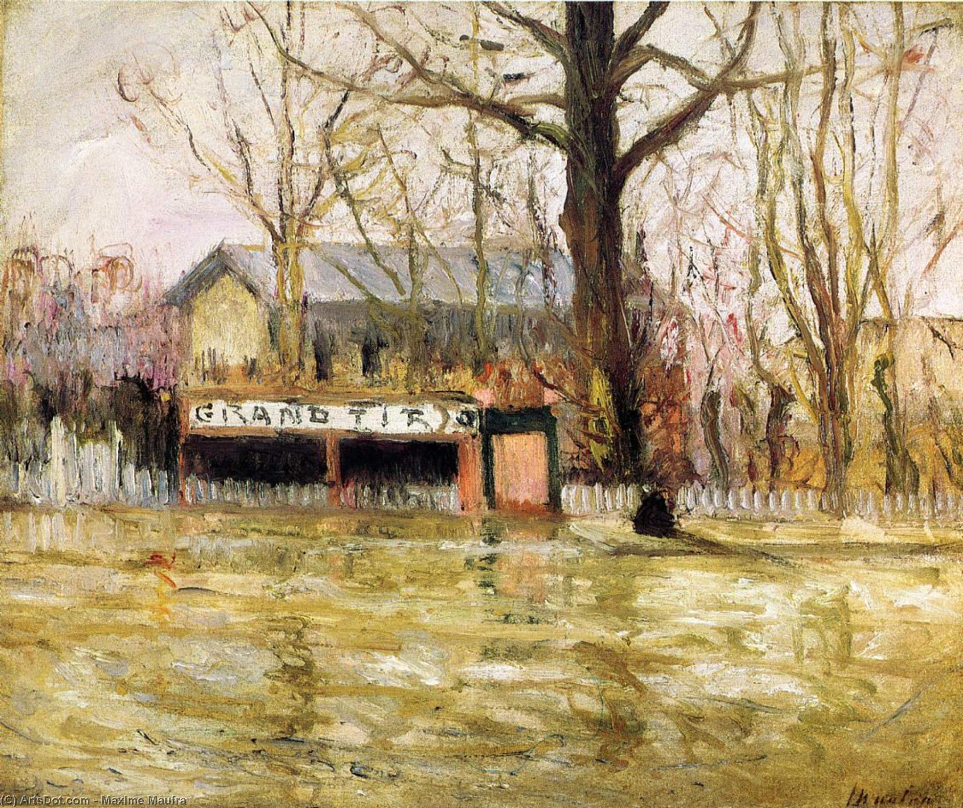 Flood (also Known As Joinville-le-port) — Maxime Emile Louis Maufra