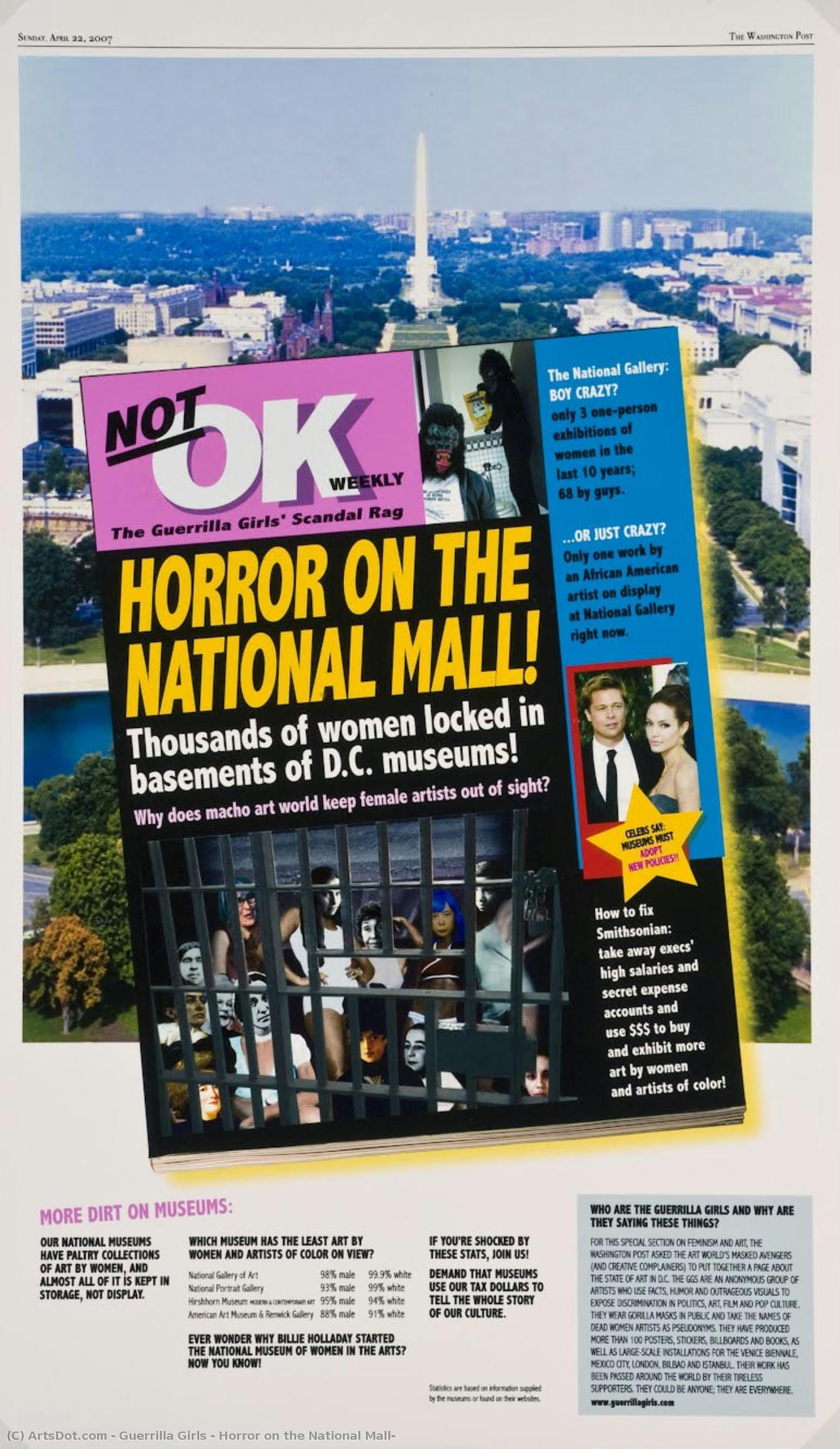 Horror On The National Mall! — Guerrilla Girls