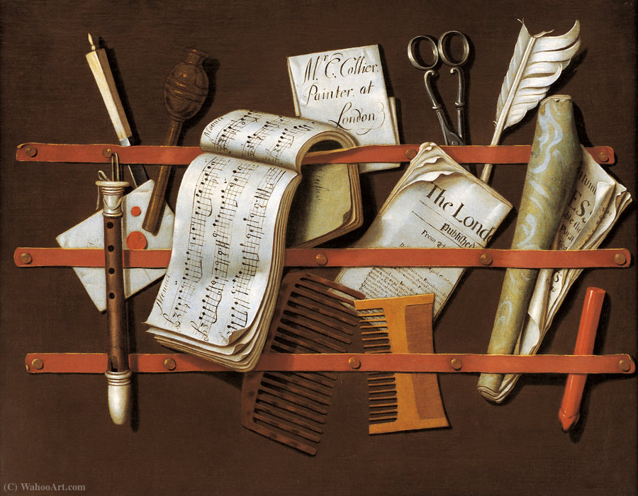 Letter Rack — Edwart Collier (evert Colyer)