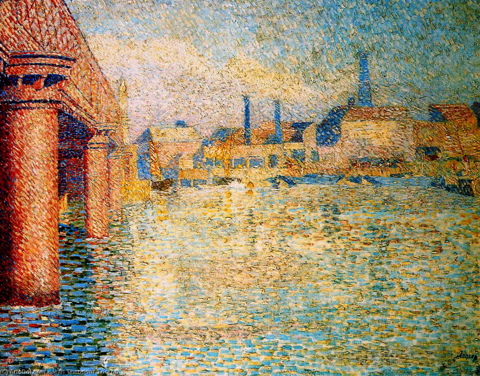Bridge In London — Jean Theodoor Toorop