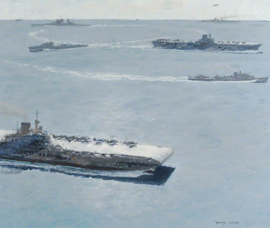 Formation Of The British Pacific Fleet, 1944 — Charles David Cobb