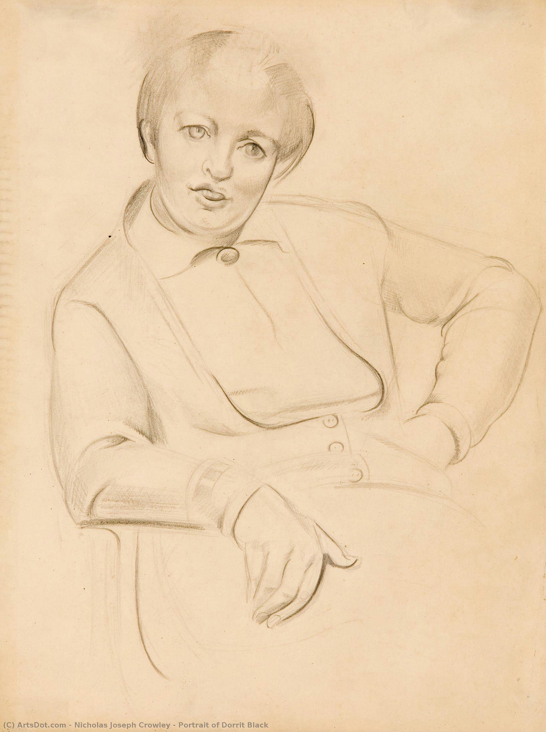 Portrait Of Dorrit Black — Nicholas Joseph Crowley