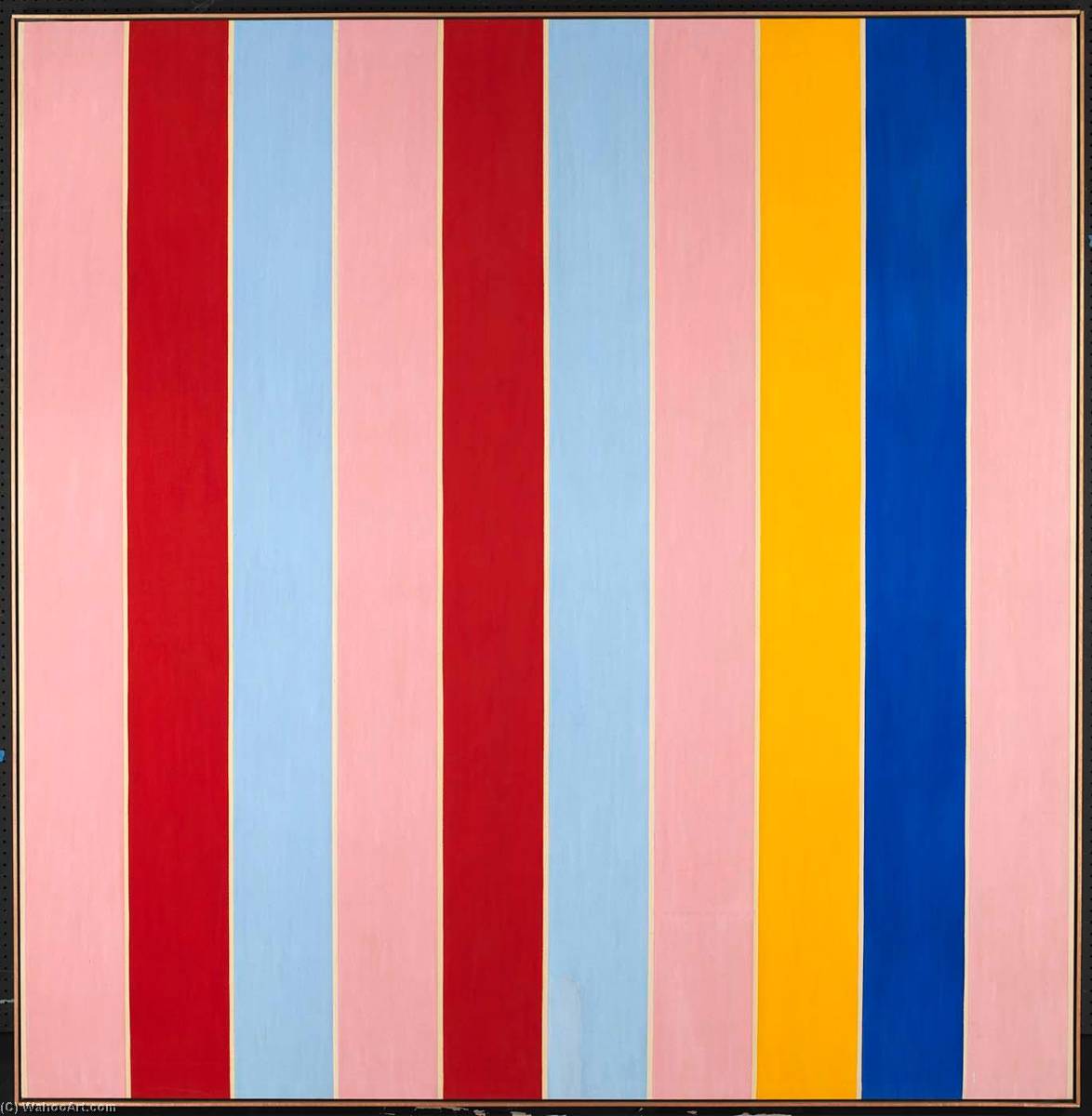 Peeping Wall — Gene Davis