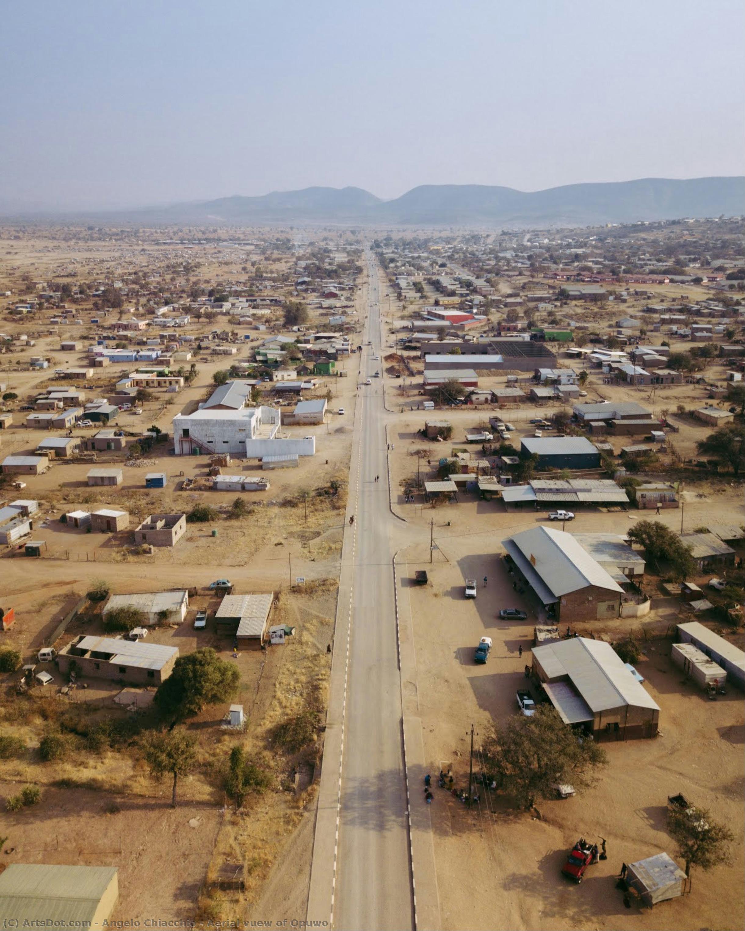 Aerial Vuew Of Opuwo — Angelo Chiacchio