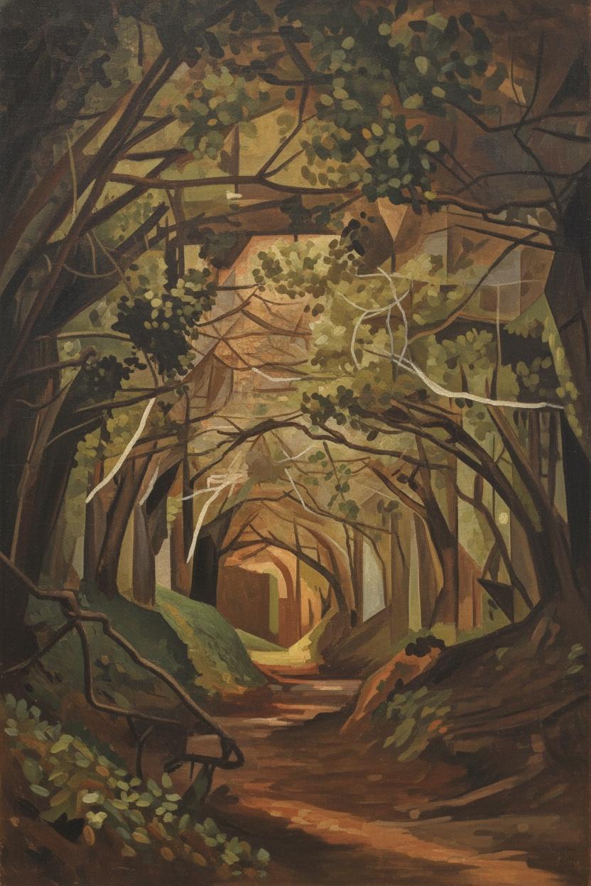 Fragmented Sylvan Planes — Jacques Villedieu